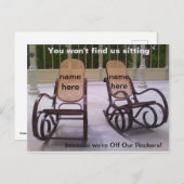 We zijn van onze rotzakken af briefkaart (Voorkant / Achterkant)