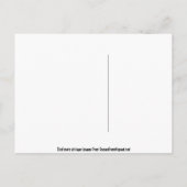 We zijn verhuisd! 2 verdiepingen tellend bijgebou aankondigingskaart (Achterkant)