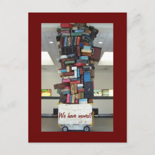 We zijn verhuisd. aankondigingskaart