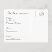 We zijn verhuisd. aankondigingskaart (Achterkant)