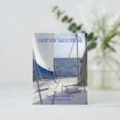 We zijn verhuisd aankondigingskaart (Staand voorkant)