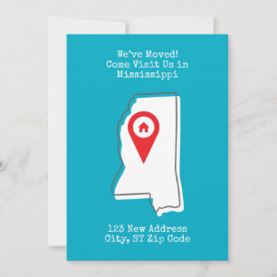 We zijn verhuisd! Bezoek ons in Mississippi Aankondiging