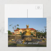 We zijn verhuisd - Briefkaart (Voorkant / Achterkant)