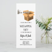 we zijn verhuisd kaart (Staand voorkant)