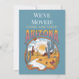 We zijn verhuisd naar Arizona Nieuw Adres Aankondiging