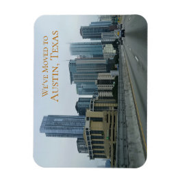 We zijn verhuisd naar Austin Texas! Magneet