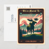 We zijn verhuisd naar Colorado | BRIEFKAART (Voorkant / Achterkant)