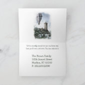 We zijn verhuisd naar een nieuw huis | platteland aankondiging (Binnen)