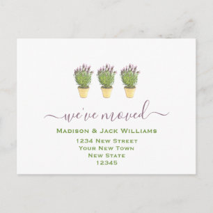 We zijn verhuisd   Nieuw adres   Nieuw Briefkaart 