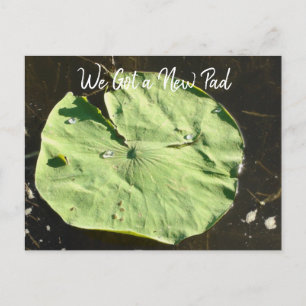 We zijn verhuisd   Nieuw huis   Nieuw adres Briefkaart