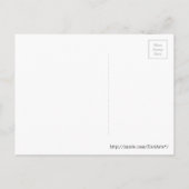 We zijn verhuisd, Red Ladybug en Butterflies brief Aankondigingskaart (Achterkant)