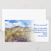 We zijn verhuisd! Verhuisbericht met eigen foto Aankondiging (Voorkant / Achterkant)