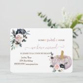 We zijn verhuisd, Waterverf glitter pompoen, Flowe (Staand voorkant)