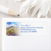 We zijn verhuisd! Wijziging van adres Aangepaste l Etiket (Insitu)