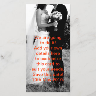 We zijn verliefd! save the date