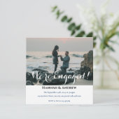 We zijn verloofd! (Staand voorkant)