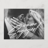 We zijn verloofd | Foto Verloving Aankondiging  (Voorkant)