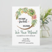 We zijn verplaatst, Waterverf bloemen Cactus, Succ (Staand voorkant)