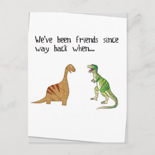 We zijn vrienden geweest briefkaart