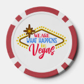 We zijn wat er gebeurt in Vegas Poker Chips (Achterkant)