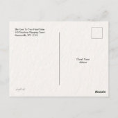 We zijn weer open Briefkaart (Achterkant)