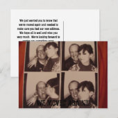 WE ZIJN WEER VERHUISD!! AANKONDIGINGSKAART (Voorkant / Achterkant)