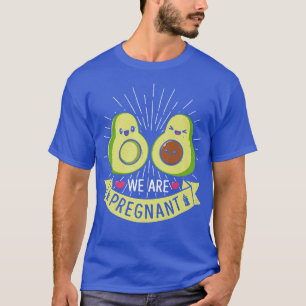 We zijn zwanger Mamacado Avocado Toekomstige Ouder T-shirt
