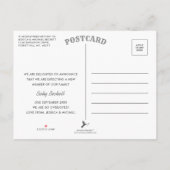 We zijn zwanger | Zwangerschap Aankondiging (Achterkant)