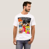 We zitten allemaal in dit T-shirt (Voorkant volledig)