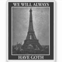 We zullen altijd Gothic hebben