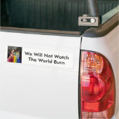 We zullen de Bumpersticker van de wereldoorlog nie (Op Truck)