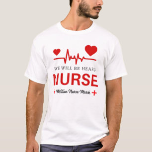 We zullen de hartslag van Zurse Miljoenen Zenuwen T-shirt