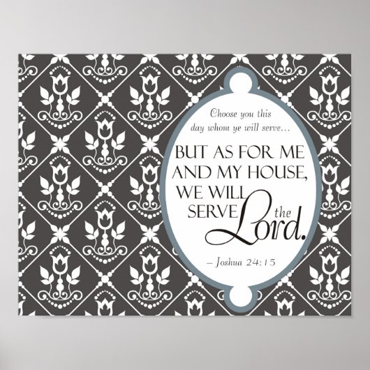 We zullen de Heer dienen Poster (Voorkant)