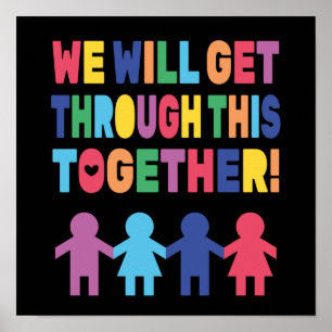 We zullen dit samen krijgen, Wall Decor Poster
