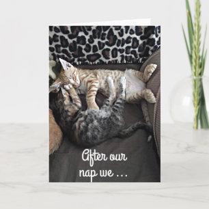 ** WE ZULLEN HAPPY BIRTHDAY ZINGEN** UIT SCHATTIGE KAART