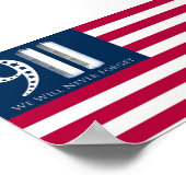 We zullen nooit 9/11 vergeten poster (Hoek)