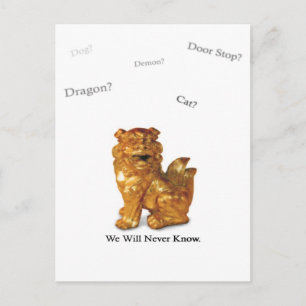 We zullen nooit briefkaart kennen