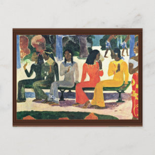 We zullen vandaag niet naar de markt gaan, door Ga Briefkaart