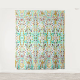 "We zwemmen in de zon" - Kunstboomschildpad Wandkleed