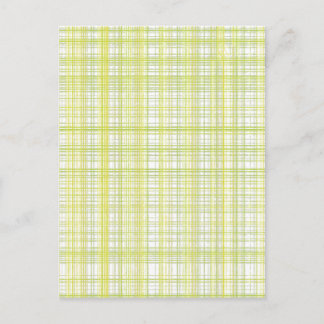 Weaf thread-ontwerp briefkaart