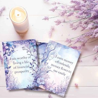 Wealth Affirmation Kaarten, Meditatie Kaarten 3.5