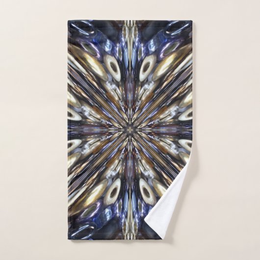 Wealth of Seed Beading Abstract Pattern Bad Handdoek (Handdoek)