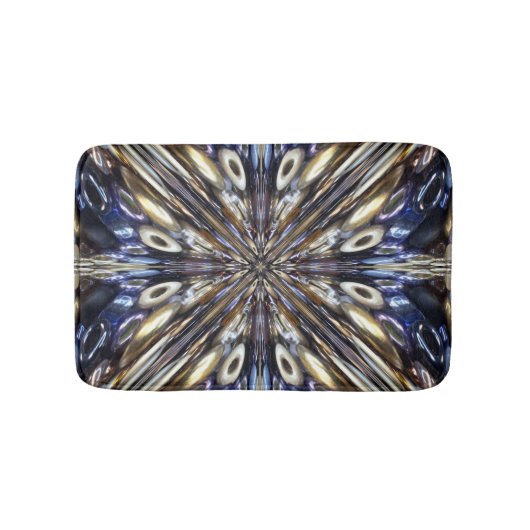 Wealth of Seed Beading Abstract Pattern Badmat (Voorkant)