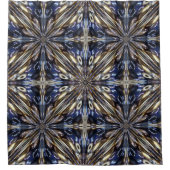 Wealth of Seed Beading Abstract Pattern Douchegordijn (Voorkant)