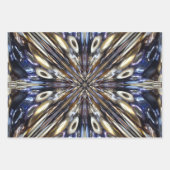 Wealth of Seed Beading Abstract Pattern Inpakpapier Vel (Voorkant 3)