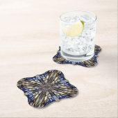 Wealth of Seed Beading Abstract Pattern Kartonnen Onderzetters (Insitu)