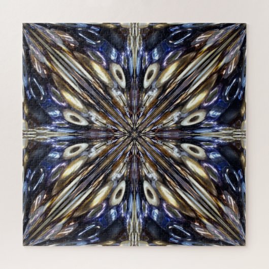 Wealth of Seed Beading Abstract Pattern Legpuzzel (Horizontaal)
