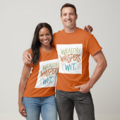 Wealthy chuchote avec t-shirt (Unisexe)