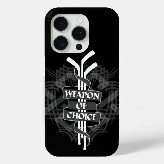 Weapon of Choice (Hockey) Case-Mate iPhone Case (Achterkant)
