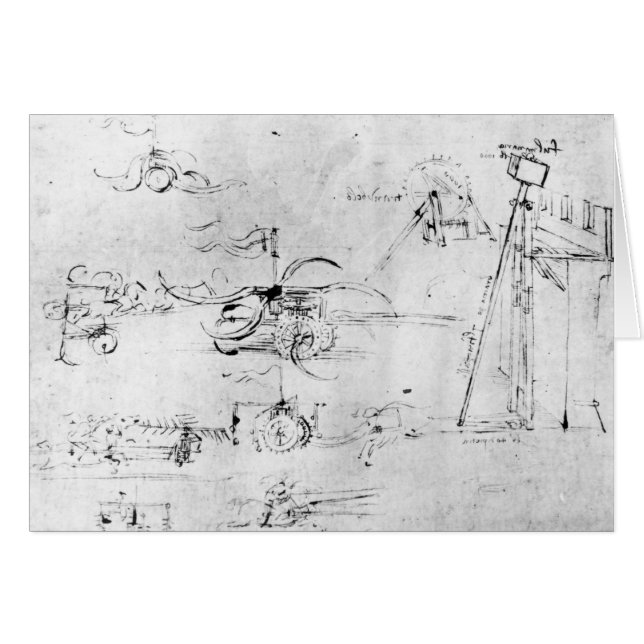 Weaponry design, fol. 40v-a (Voorkant Horizontaal)